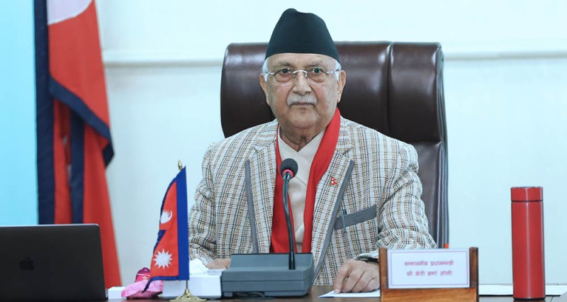 ओलीले केन्द्रीय कमिटीमा पेस गर्ने राजनीतिक प्रतिवेदनमा सचिवालयको लाहाछाप