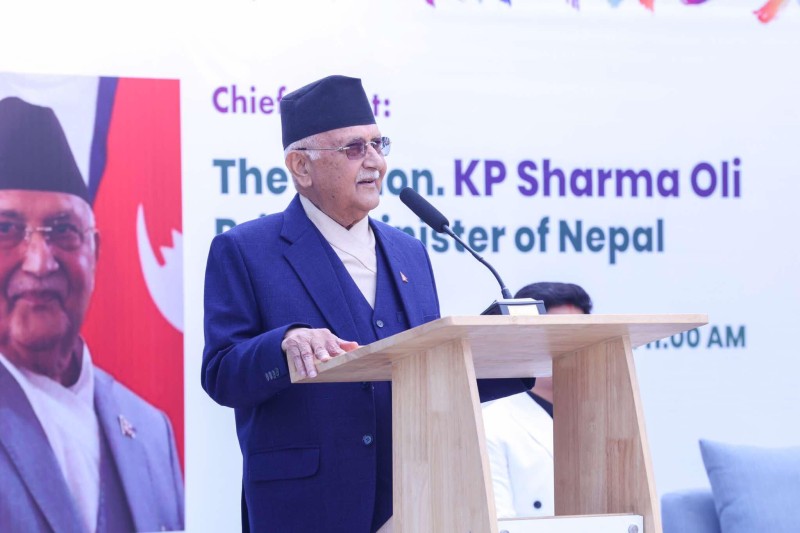 आत्मविश्वासका साथ काम गरेमा अब नेपाल पछाडि पर्नुपर्ने कारण नभएको ओलीको दाबी 