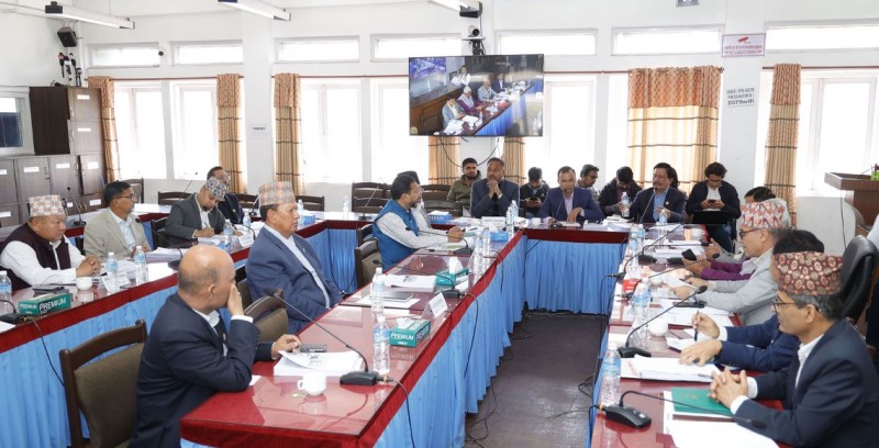 लेखा समितिको बैठकमा सांसद र सभापतिबीच भनाभन, को-को कड्किए ?