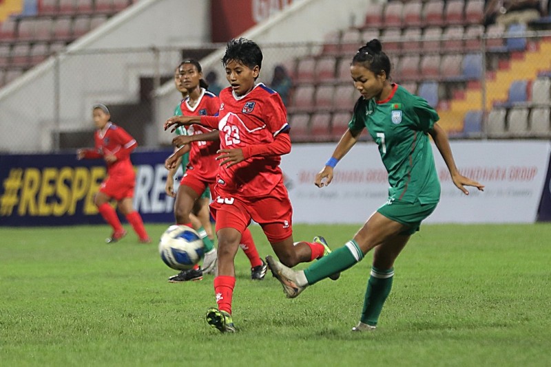 नेपाल घरेलु टोली बंगलादेशसँग पराजित, तेस्रो खेलमा श्रीलंकासँग भिड्ने