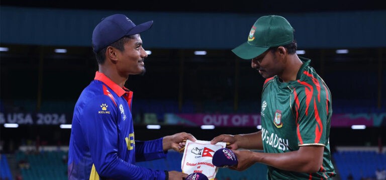 विश्वकप लिग-२ मा आइतबार नेपालले क्यानडासँग प्रतिस्पर्धा गर्दै