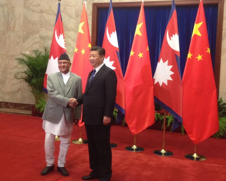 प्रधानमन्त्री ओलीले चारदिन चीनमा बिताउने, पुगेको भोलिपल्टै सी जिनपिङ भेट्ने