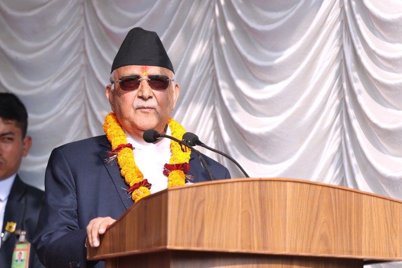 भावी सन्ततिलाई केही जिम्मा नदिने भन्दै प्रधानमन्त्री ओलीले सुनाए अनेक कुरा