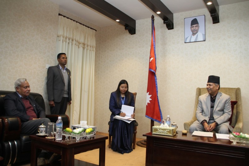 उपराष्ट्रपतिलाई भारतीय राजदूतले किन भेटे ?