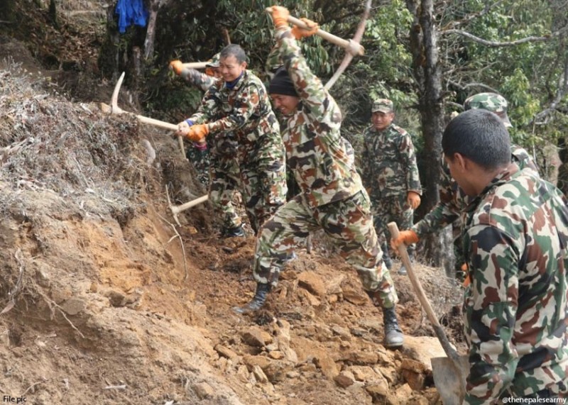 नेपाली र अमेरिकी सेनाबीचको सैनिक अभ्यास कहाँ हुँदैछ ?